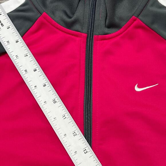 Nike The Athletic Dept Y2k Pink Gray Women M Side Swoosh Colorblock Track Jacket - Picture 6 of 10